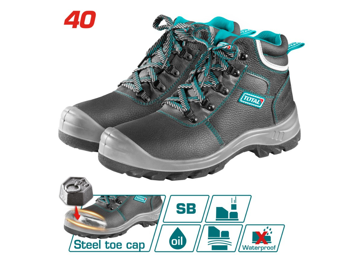 Պաշտպանիչ կոշիկ կաշվից N40 TOTAL TSP202SB.40