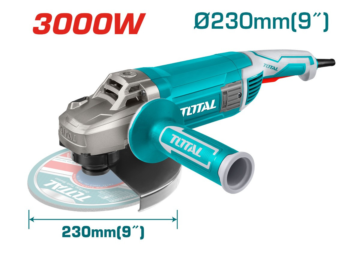 Болгарка (УШМ) 3000В 230мм TG1302306 TOTAL