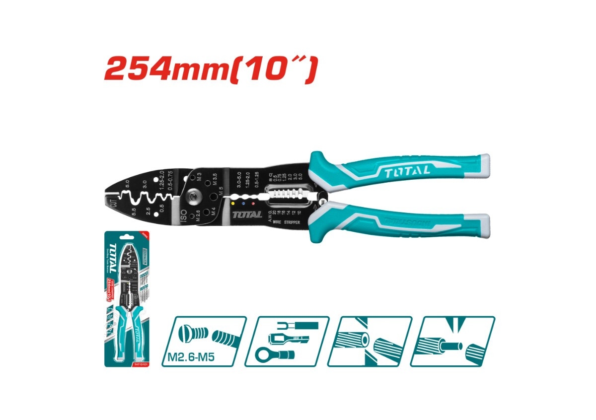 Լարի մաքրիչ 254մմ  TOTAL THT15101