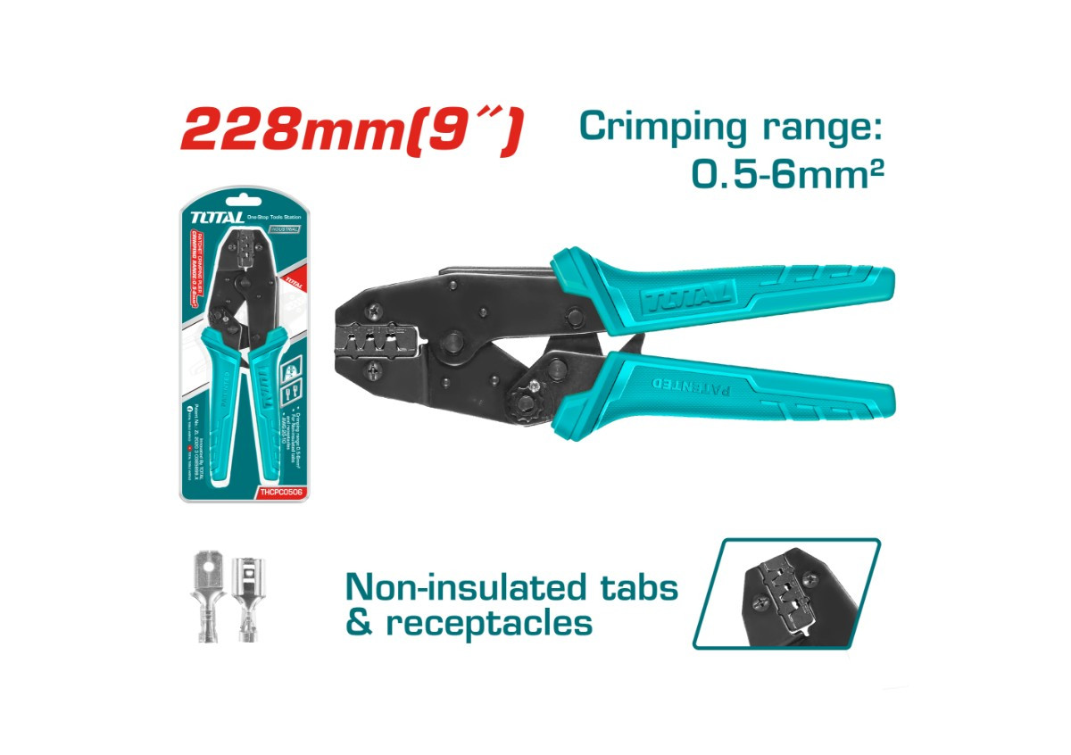 Լարերի սեղմիչ TOTAL THCPC0506