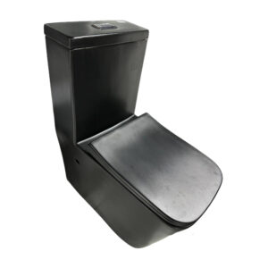 Унитаз 2шт. черный  UF 650*375*840 T8058-MBF Betta