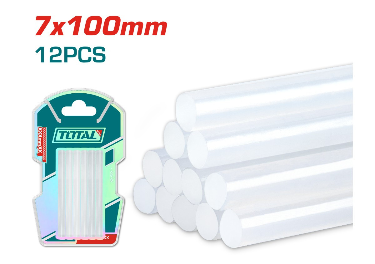 Силиконовые палочки  7x100мм 12 шт TOTAL TACGT1071