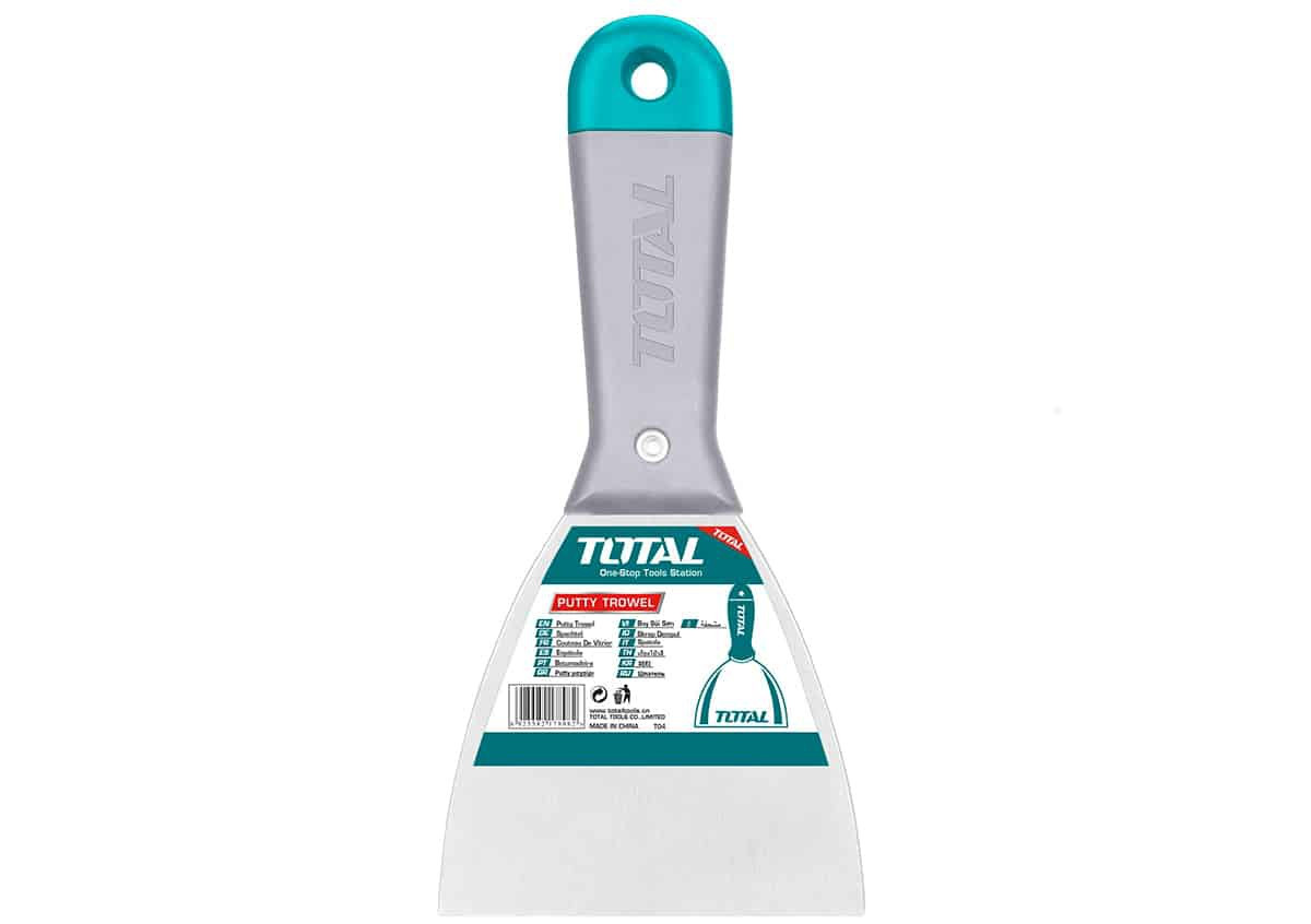 Шпатель из углеродистой стали 100мм TOTAL THT8310016
