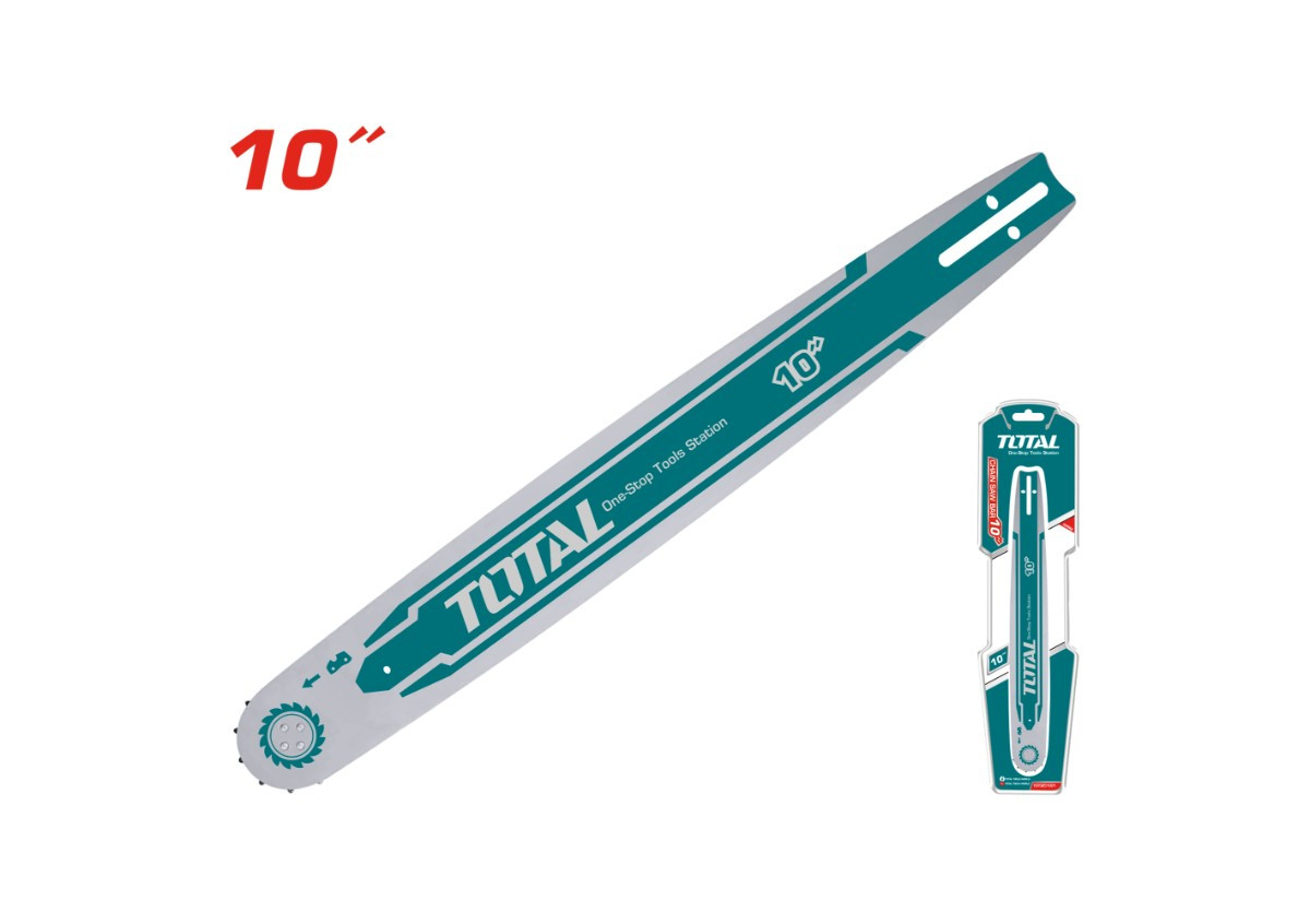 Շղթայավոր սղոցի քանոն 10'' 25սմ TOTAL TGTSB51001