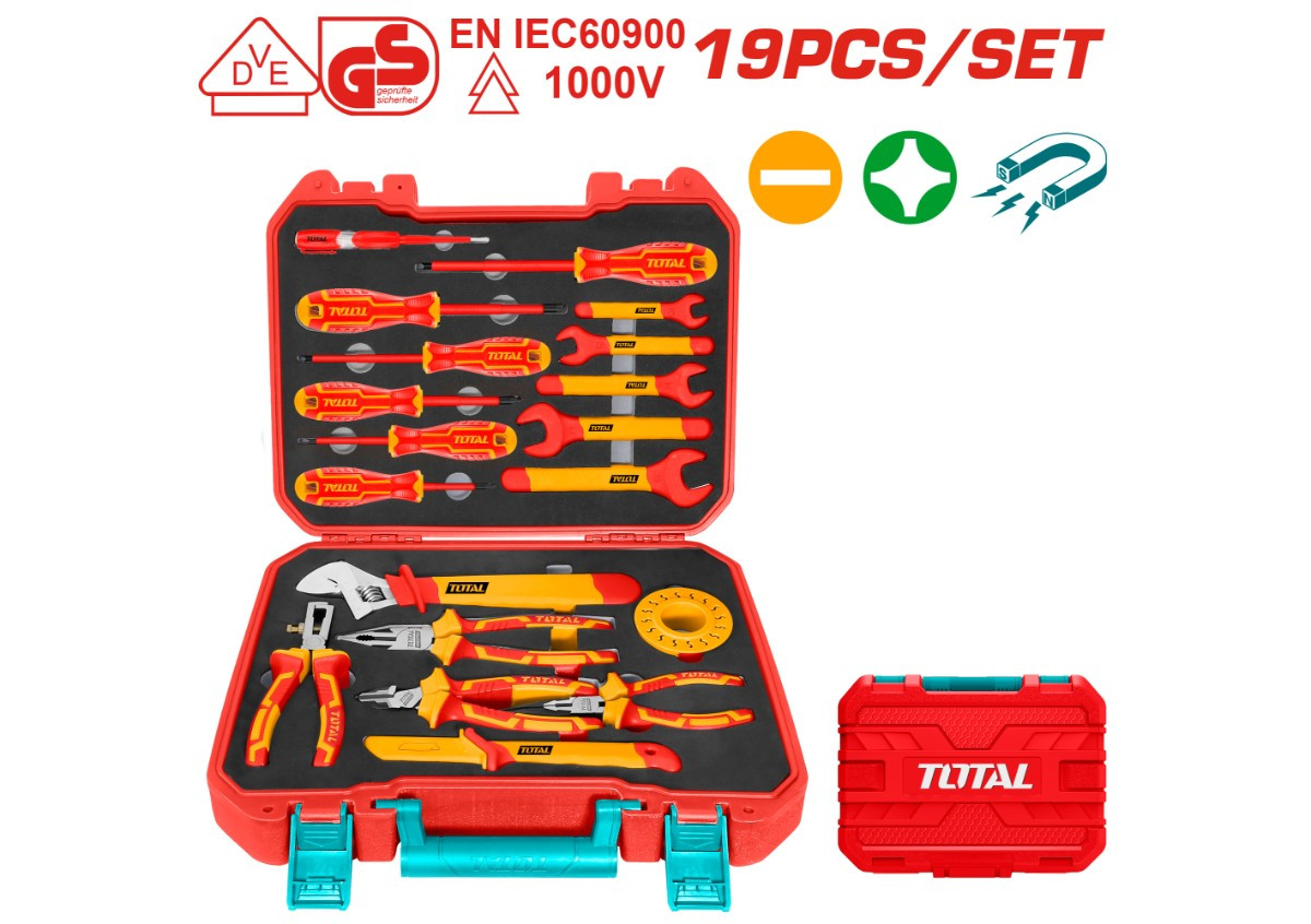ԴիԷլեկտրիկ գործիքների հավաքածու TOTAL THKITH1901
