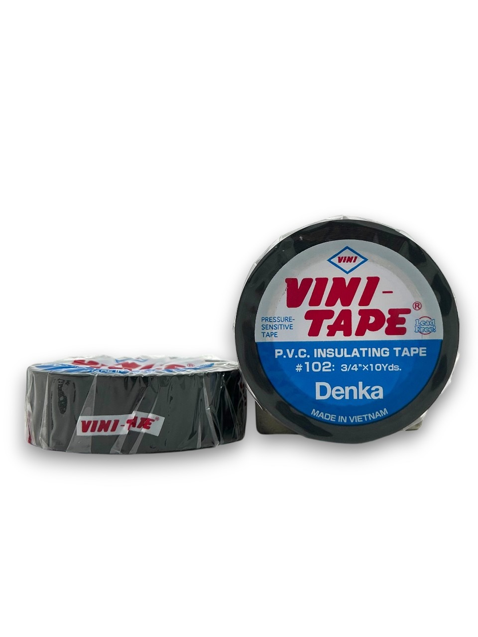 Изолента Vini-Tape черная 19мм*19м Denka