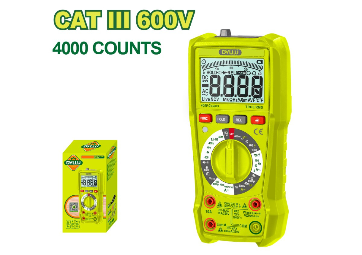 Цифровой мультиметр  600В  DYLLU DTDM2502