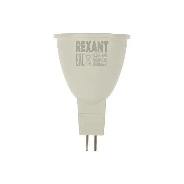 LED лампа  MR16 5,5 w 4000K REXANT