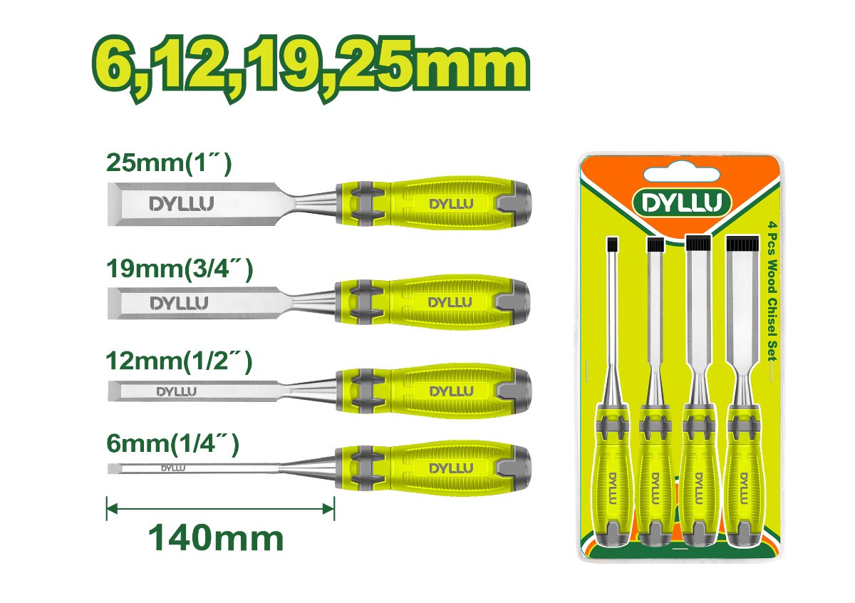 Стамеска  DTWC2204 6-25մմ DYLLU