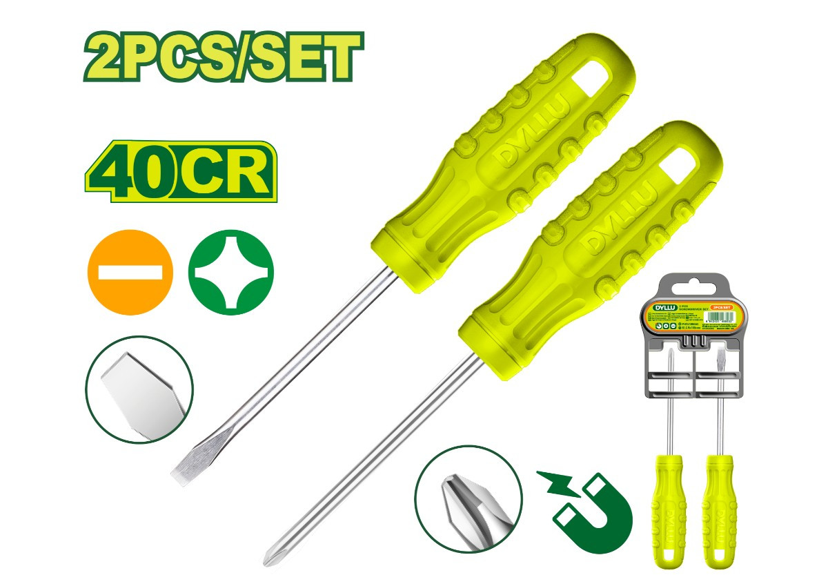 Պտուտակահանների (2 հատ) հավաքածու  DTSS2302 100մմ  DYLLU