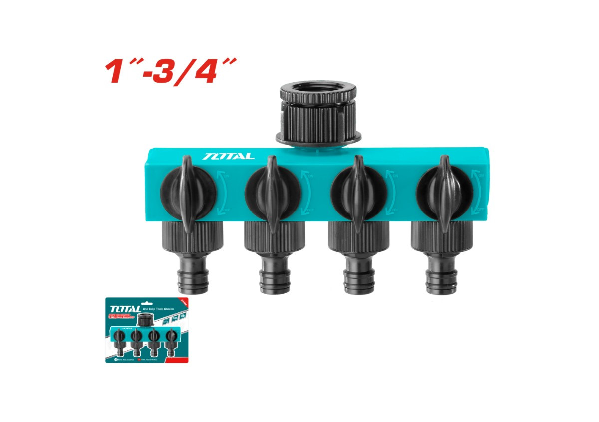 Соединитель для шланга пластиковый THHC604101 TOTAL