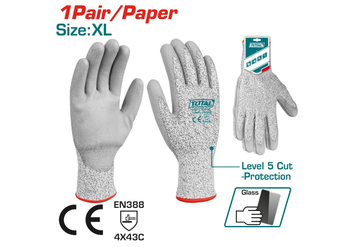 Աշխատանքային ձեռնոց պաշտպանիչ Total TSP1702-XL