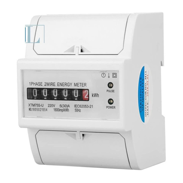 Էլ․ հոսանքի հաշվիչ 1ֆազ 5(60)A 220V EL -SYSTEM