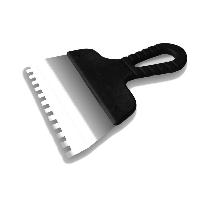 Шпатель из нержавеющей стали 350мм зуб 10x10мм Decor