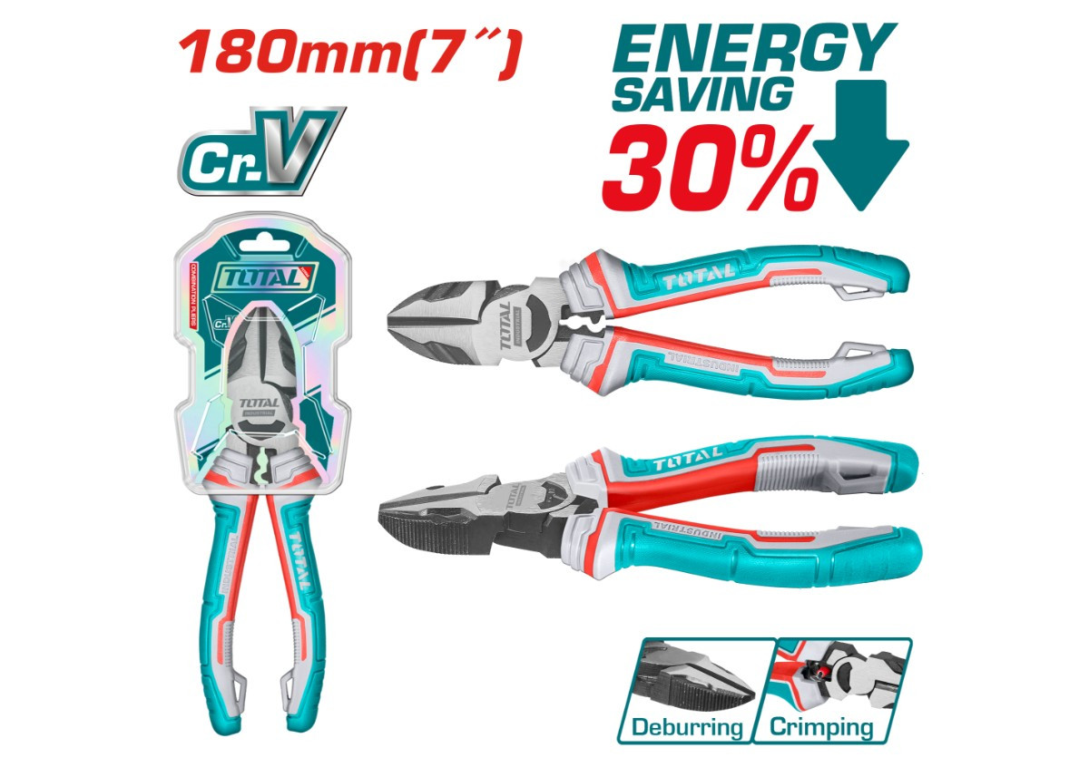 Աքցան 180մմ CR-V TOTAL THT230706S