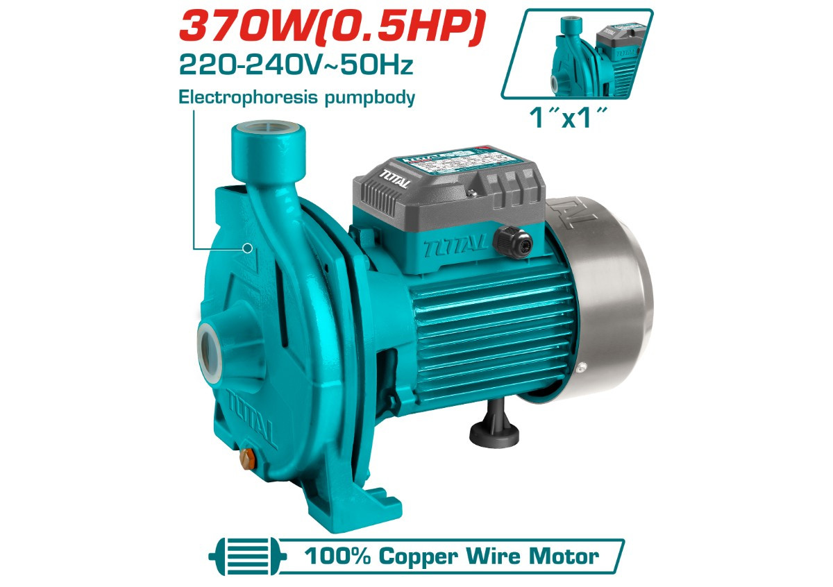 Центробежный насос TOTAL TWP23706 370 Вт