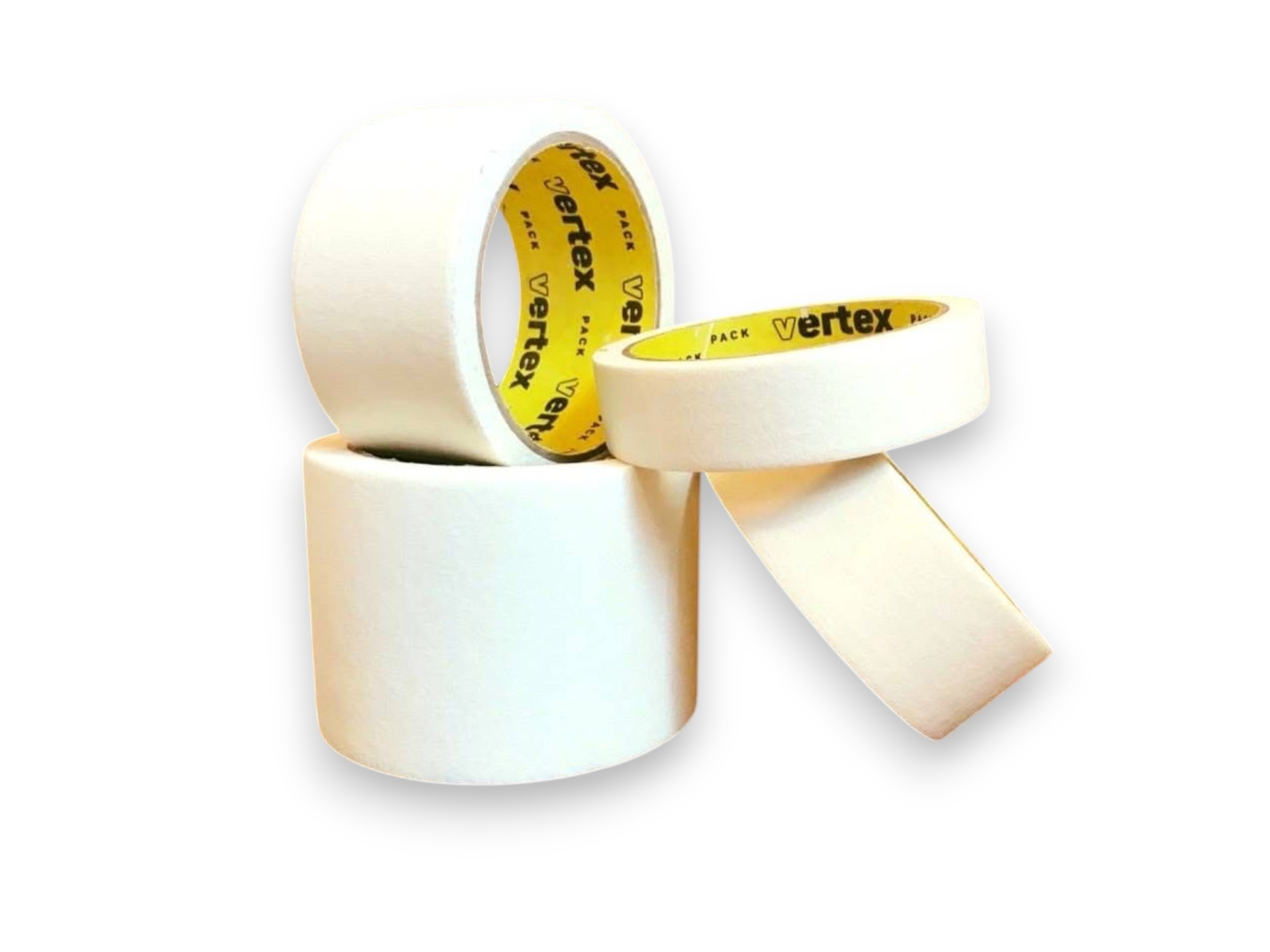 Ժապավեն ինքնակպչուն թղթյա սպիտակ 48մմ*90յարդ (82մ)  Vertex