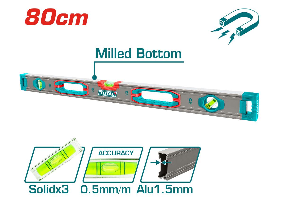Уровень магнитный   800мм TMT28028M TOTAL