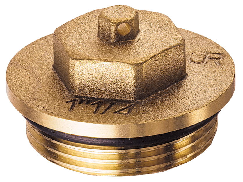 Латунная заглушка CR НР 1 1/2" FAR