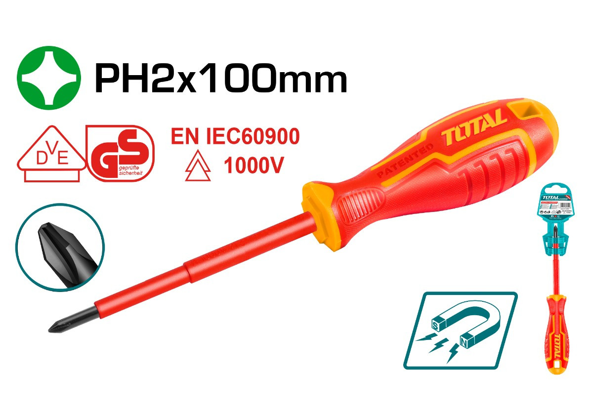 Պտուտակահան դիէելեկտրիկ խաչաձև  THTISPH2100 TOTAL