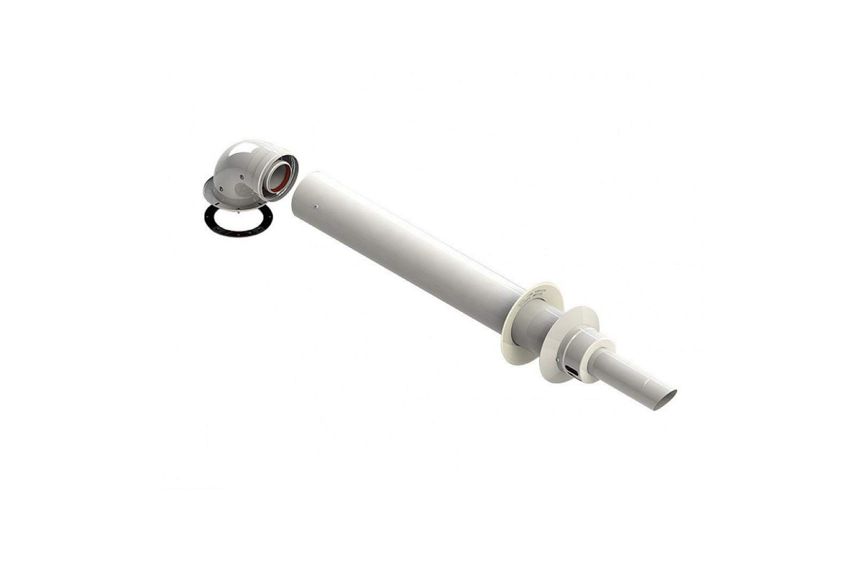 Дымоход 100/60 1м Ferossi