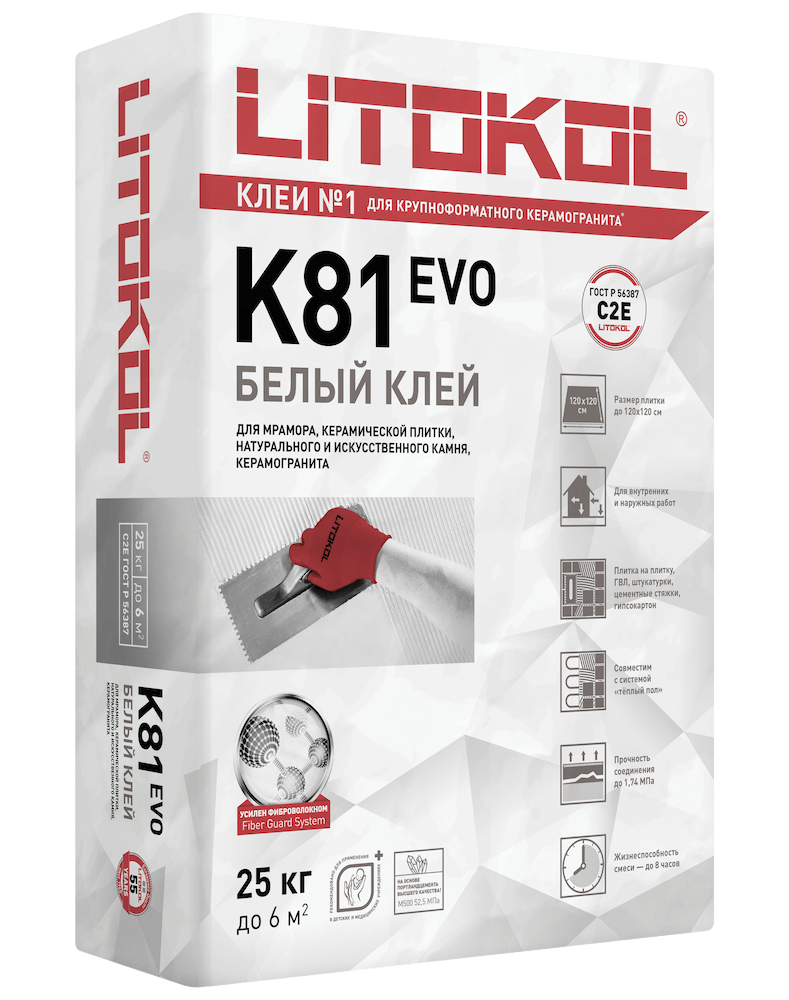 Սալիկի սոսինձ K81 25կգ Litokol