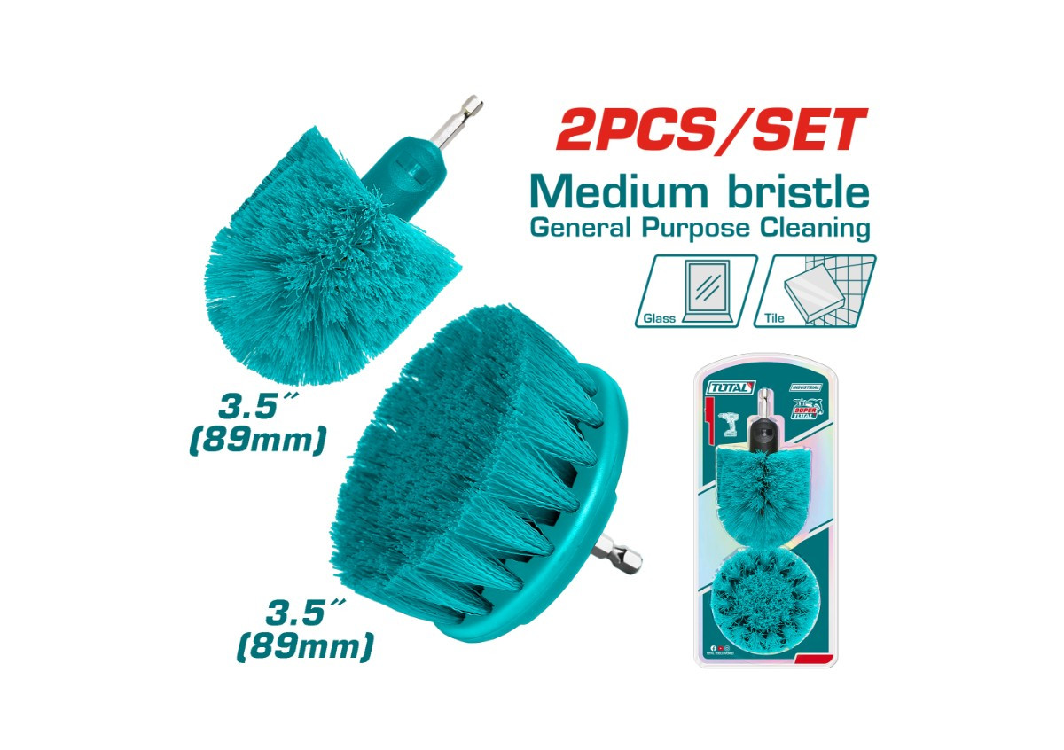 Щетка-головка средней жесткости 2шт TACM2335 TOTAL