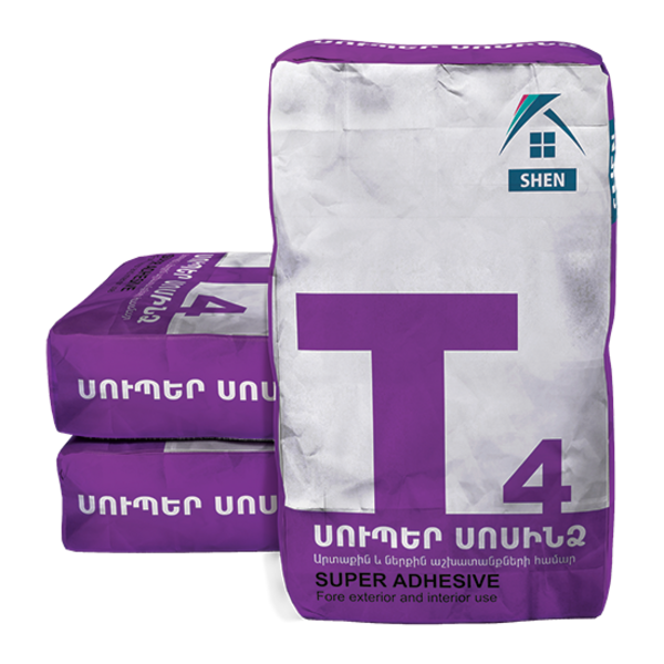 Սալիկի սոսինձ Սուպեր T4 25kg Shen