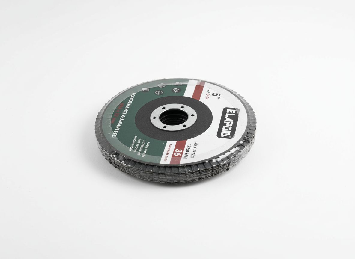 Հղկող ֆլեպ սկավառակ  կապույտ 125*36P Elapoid