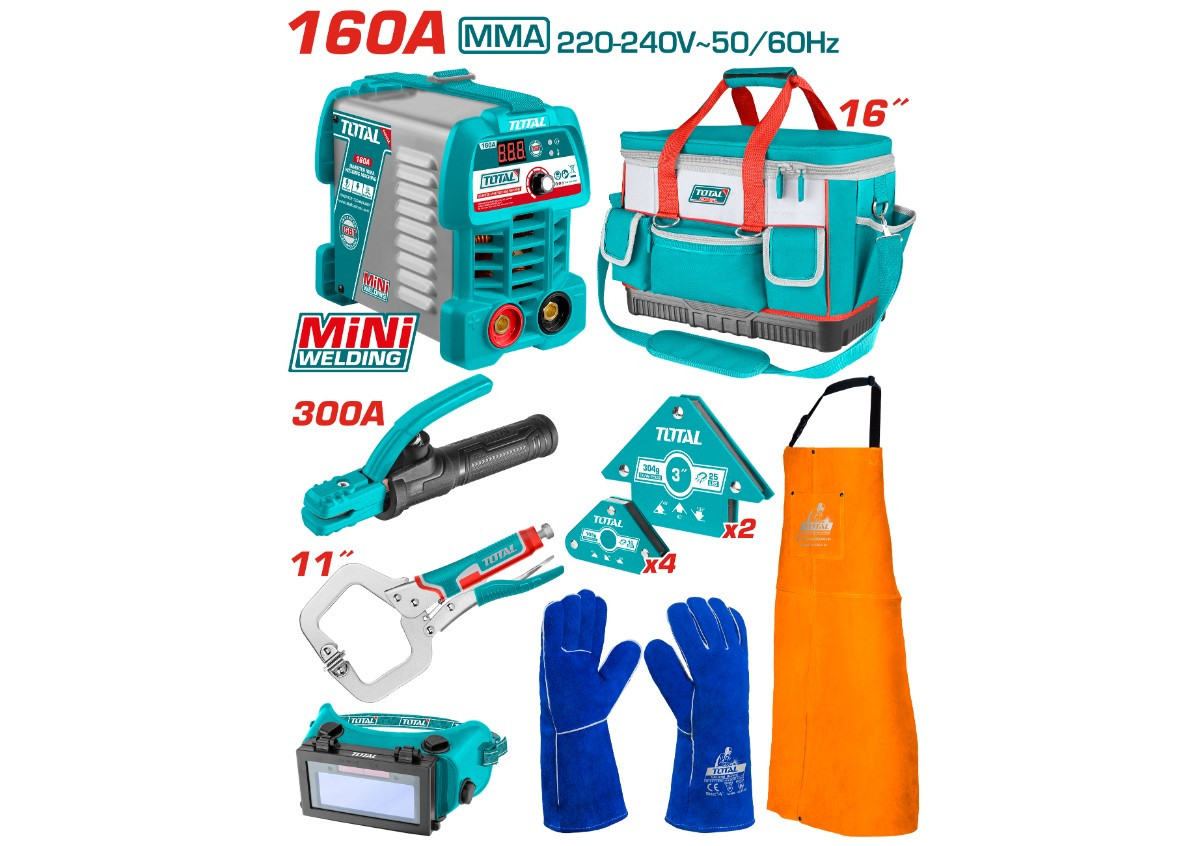 Комбинированный набор сварочного аппарата и принадлежностей TOTAL TOS23095