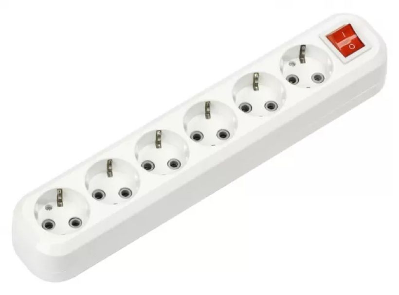 Երկարացման լար 6 ՏԵՂ ՀՈՂ․+ԱՆՋԱՏԻՉ SBE-16-6-00-ZS SMARTBUY