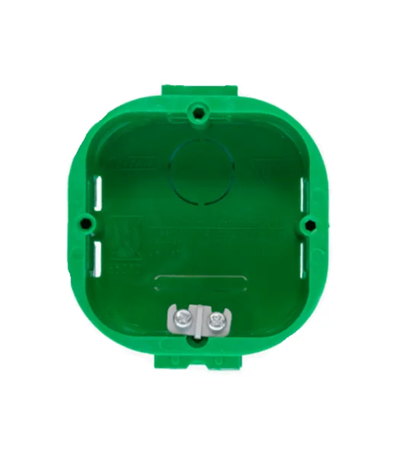 Վարդակների տուփ Կանաչ 1 տեղ Electrika