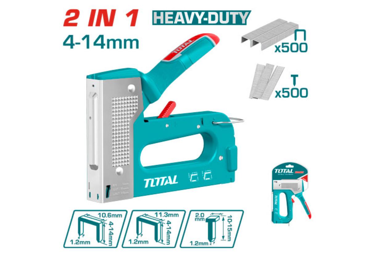 Мощный степлер 2 в 1 TOTAL THT31148