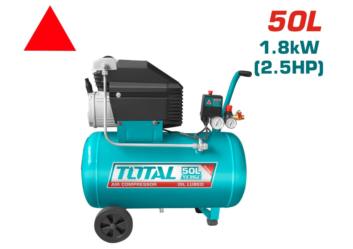 Կոմպրեսատոր 1800W 50լ TOTAL TC125506