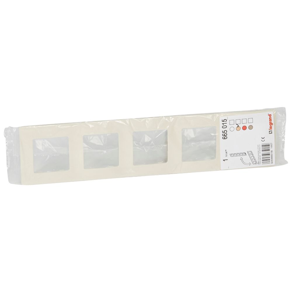 Շրջանակ  Niloe 5տեղ․ փղոսկր Legrand