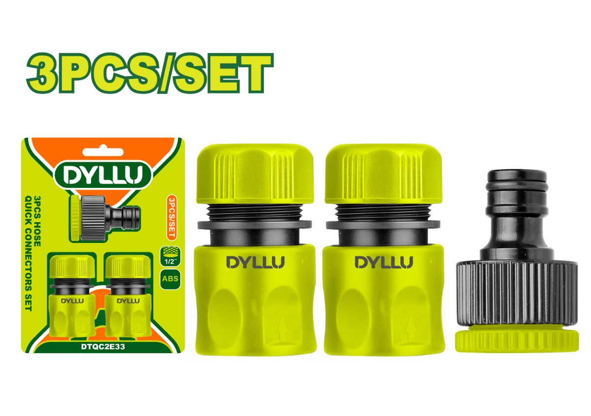 Комплект соединителей для труб (3 шт.)  1-2"-3-4" DTQC2E33 DYLLU