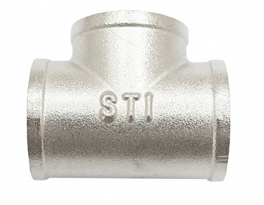 Тройник латунный  25 В-В-В STI