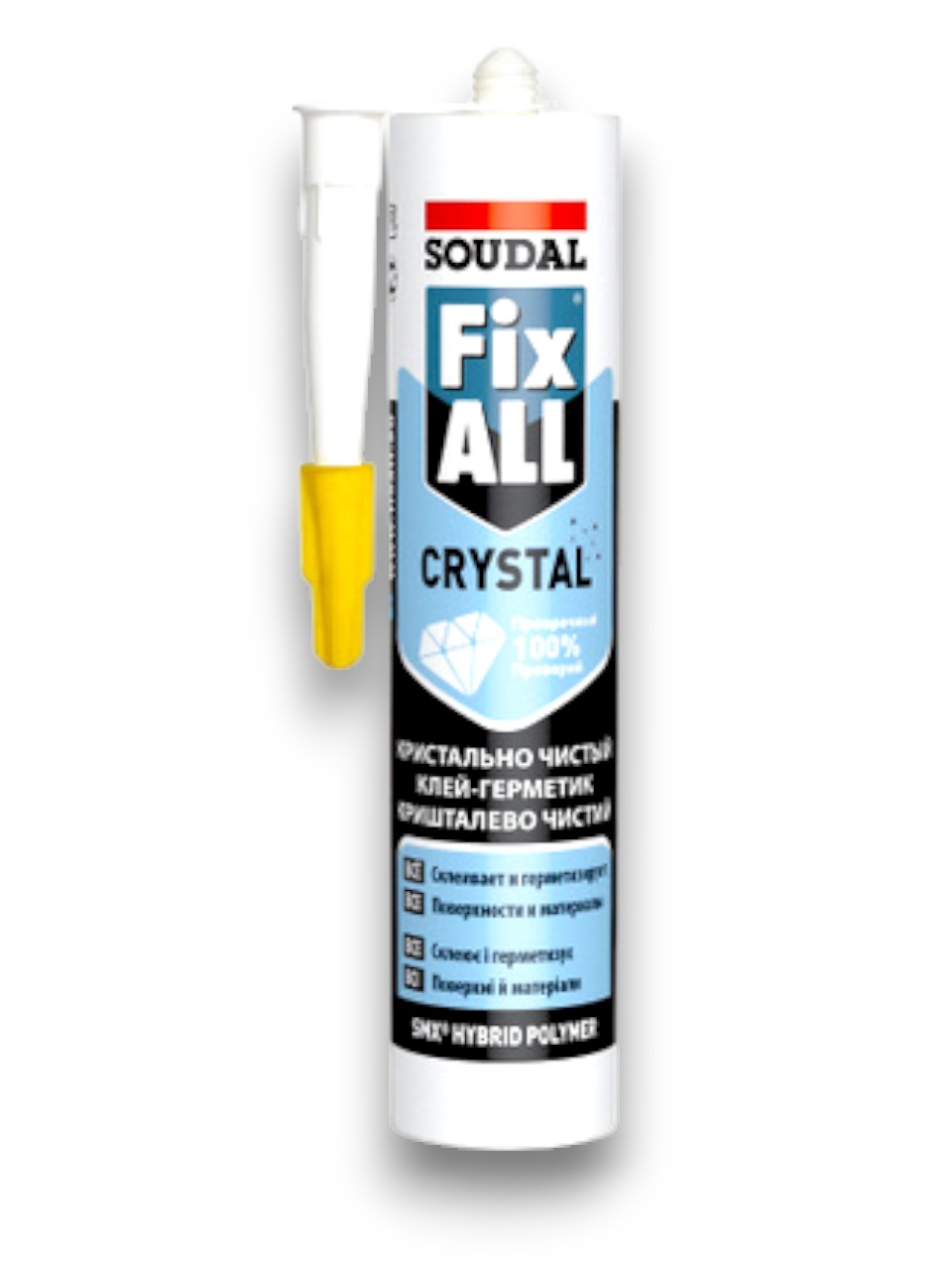 Герметик акриловый белый SOUDAL