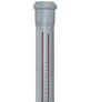 Խողովակ կցորդով մոխրագույն d90*2000mm OSTENDORF -HTEM
