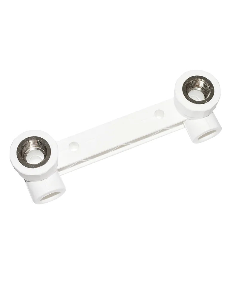 Комплект для смесителя настенный PPR L20x1/2F двойной 10/120 Kaldo
