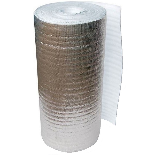 Ջերմամեկուսիչ փայլաթիթեղային շերտով պորոլոն 3մմ/1,2*25 Kalde