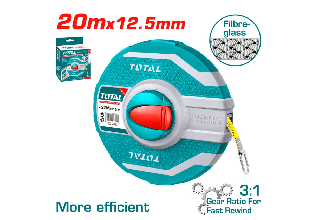 Մետր 20мx12.5մմ TMTF12206 TOTAL