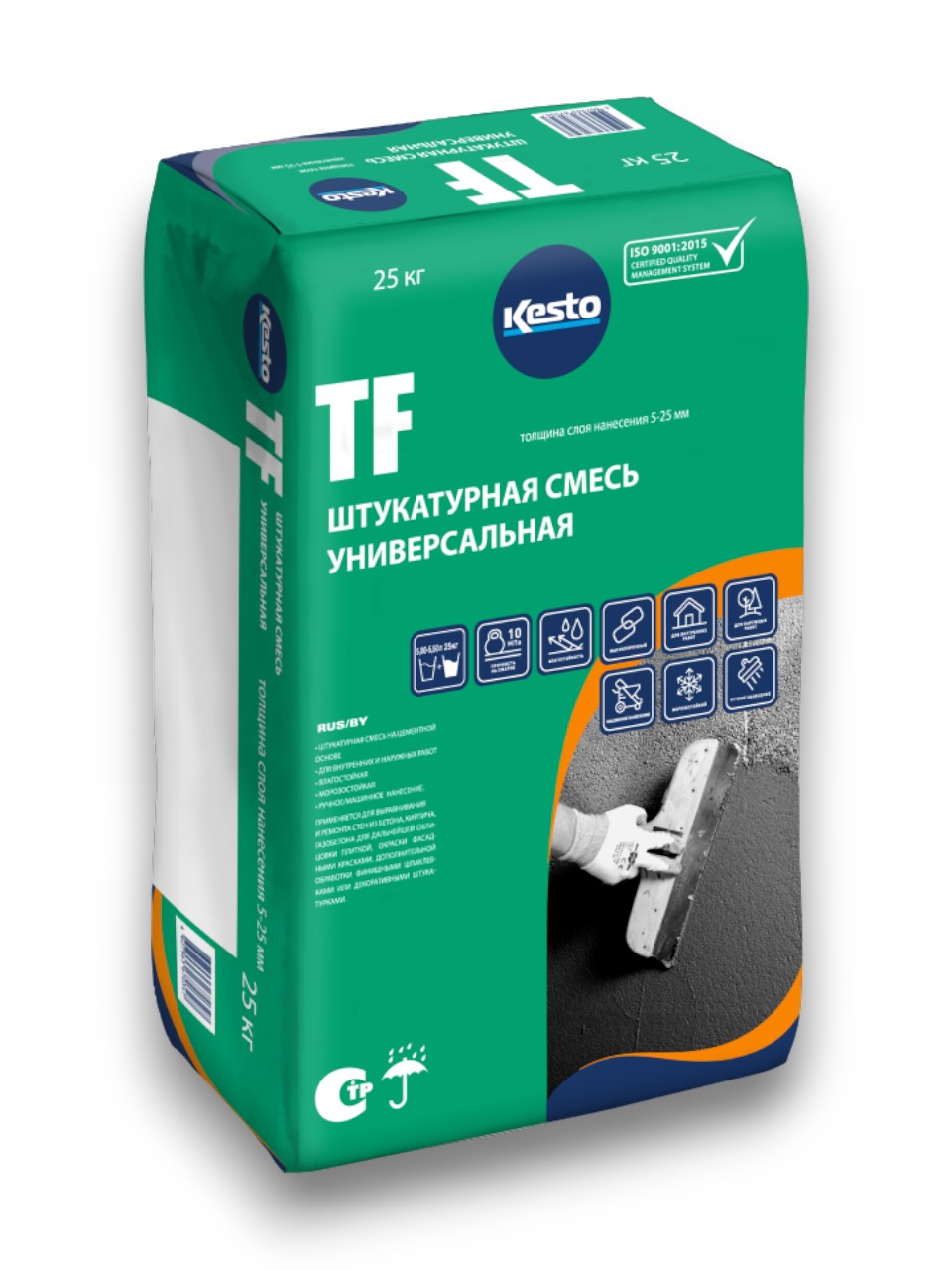 Штукатурка 25кг TF Kesto