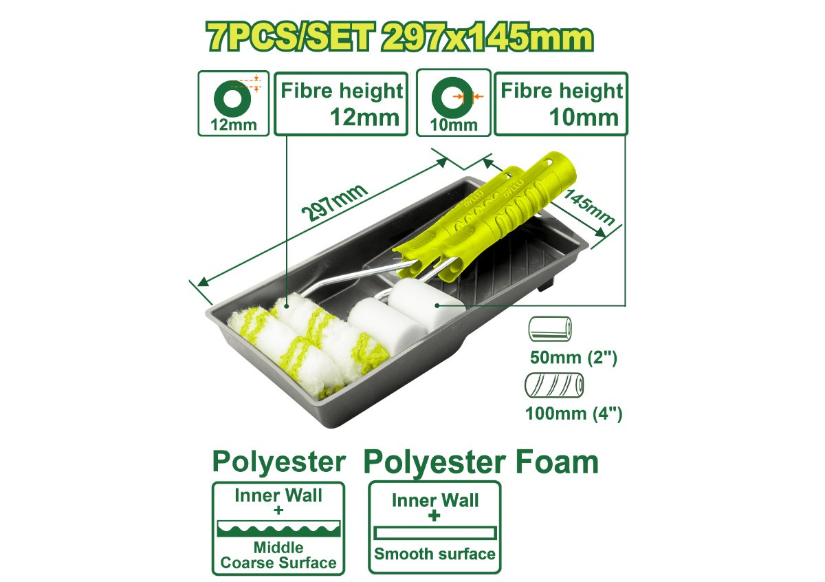 Набор валиков DYLLU DTCB3H71 50-100մմ