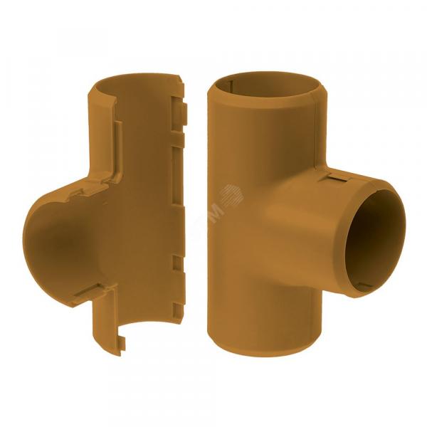 Պլաստմասե T-աձև բաժանիչ շագանակագույն 16մմ (70/700) ПРОМРУКАВ