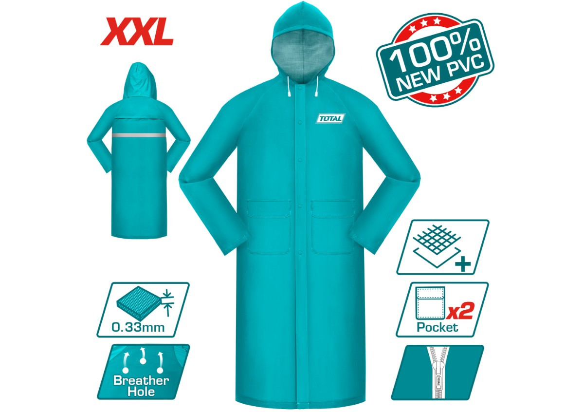 Անձրևի թիկնոց XXL TOTAL THTRC031.XXL