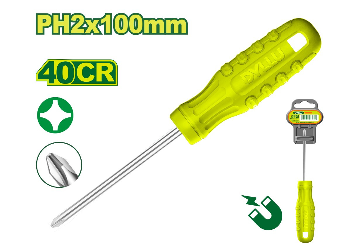 Крестовая отвертка PH2x100мм DTSD4924 DYLLU