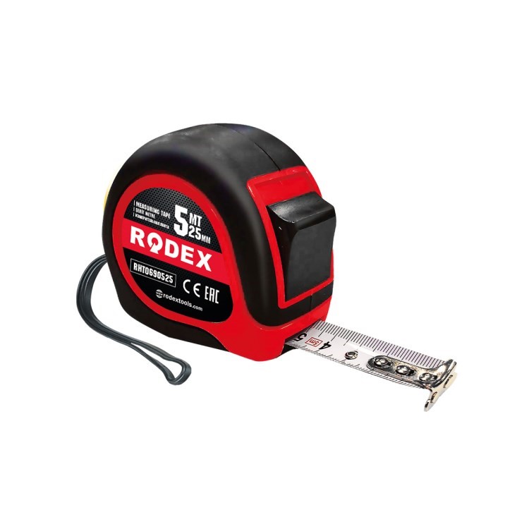 Մետր  TAPE10M*25MM Wite magnetic 12pcs/bx(kmm1025) 8/48 Rodex