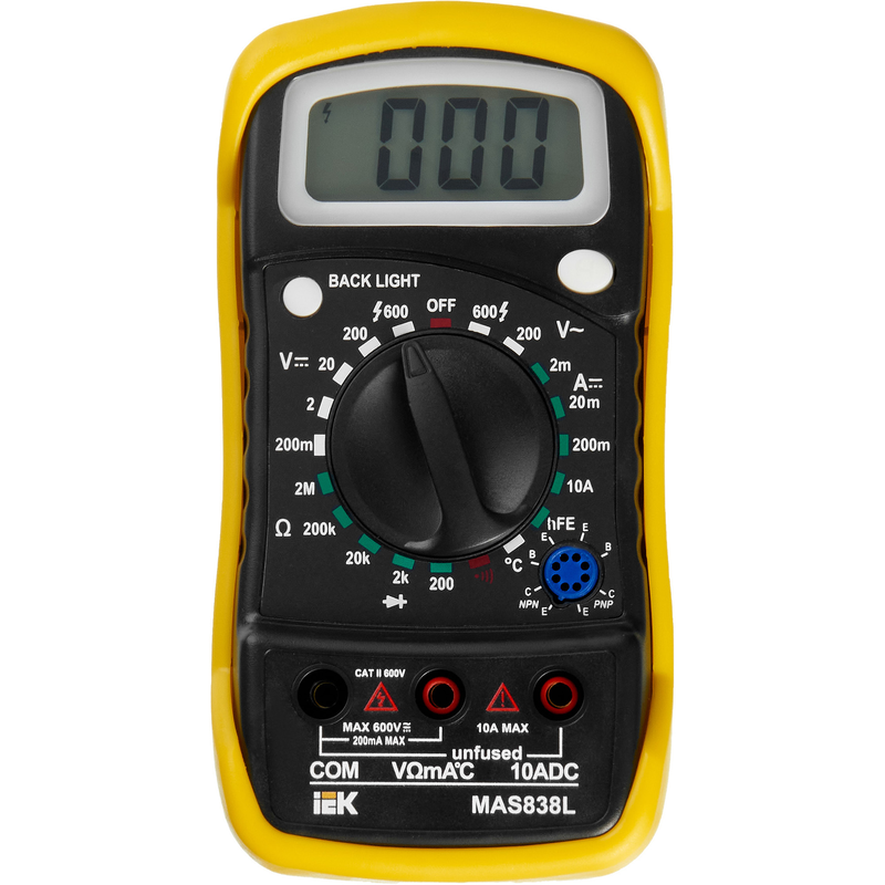 Տեստեր Master MAS830L IEK