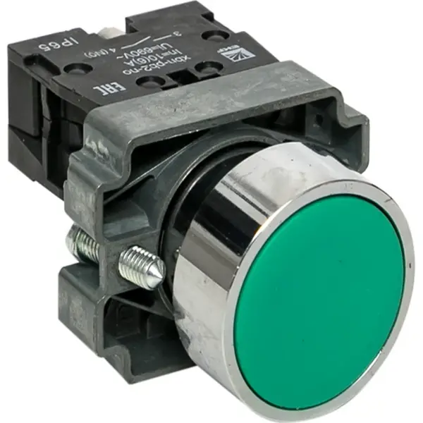 Кнопка зелёная START NO XB2 XB2-BA31-GREEN-1NO IEK